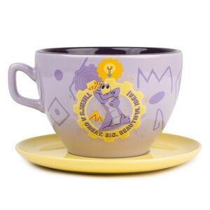 Disney Parks Figment Mug Cup Saucer Drinkware set